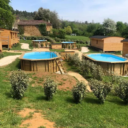 Roulottes Du Perigord Noir Feriehus Lavaur (Dordogne)