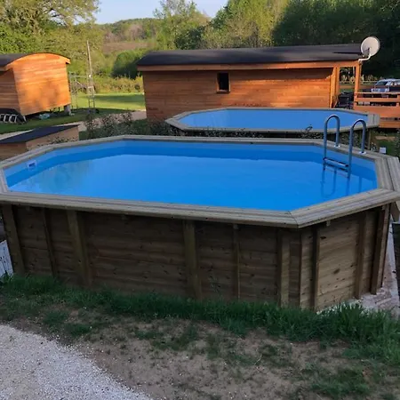 Сasa de vacaciones Roulottes Du Périgord Noir Lavaur (Dordogne)